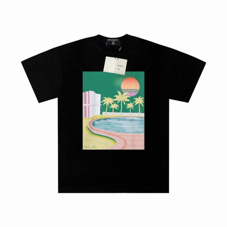 Picture of Balmain T Shirts Short _SKUBalmainS-XLcmtxBA2420598